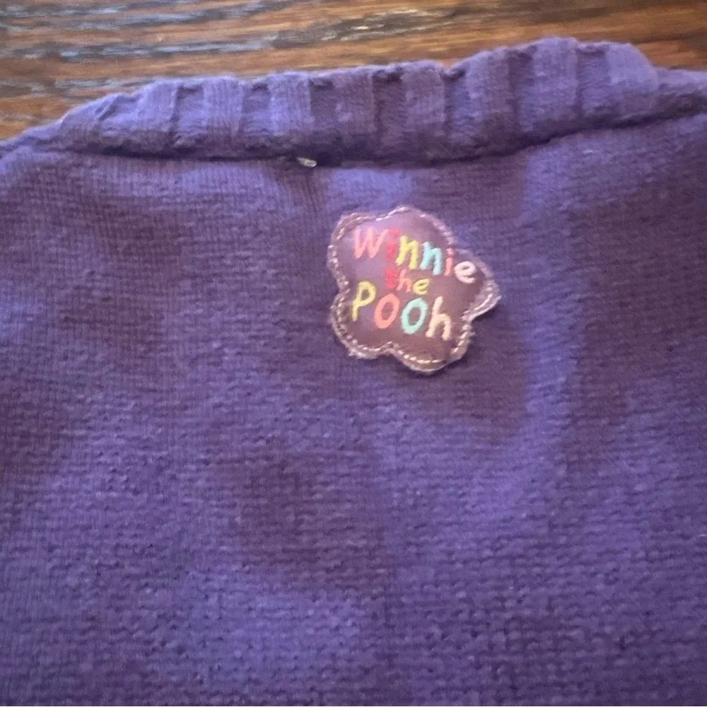 Disney Winnie the Pooh Cardigan Size 6